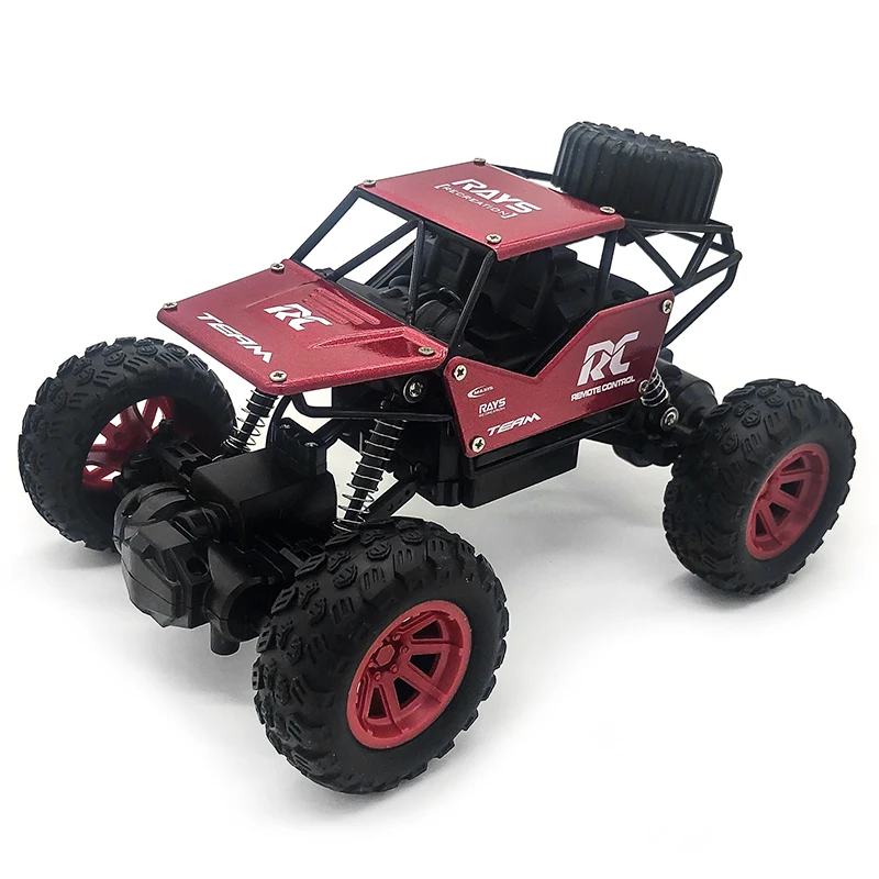 Новая 1:18 4WD Радиоуправляемая машина обновленная версия 2,4G Радиоуправляемая машинка игрушки радиоуправляемая игрушка модель для детей Рождественский подарок - Цвет: Red