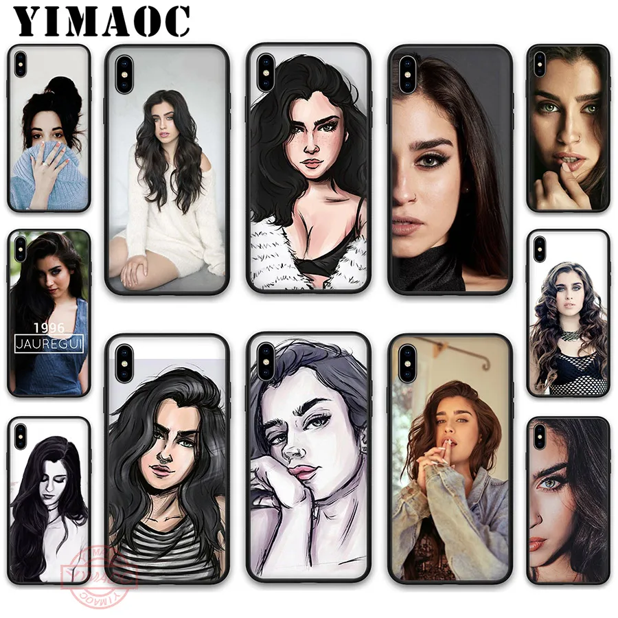 

YIMAOC best fifth harmony lauren jauregui Soft Silicone Case for iPhone 11 Pro XR X XS Max 8 7 6 Plus 5S SE 7Plus 8Plus 11 Pro