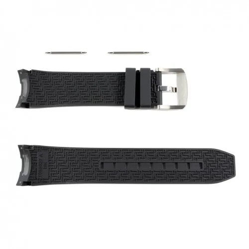 Belt black rubber T603034055 Tissot PRC 200 automatic T055427A  23mm|Watchbands| - AliExpress