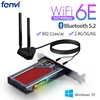Беспроводной адаптер fenvi Wi-Fi 6e Intel AX210 PCIe, Bluetooth 5,2 AX210NGW, Wi-Fi сетевая карта 2,4G/5G/6 ГГц RGB 802.11ax Windows 10 ► Фото 2/6