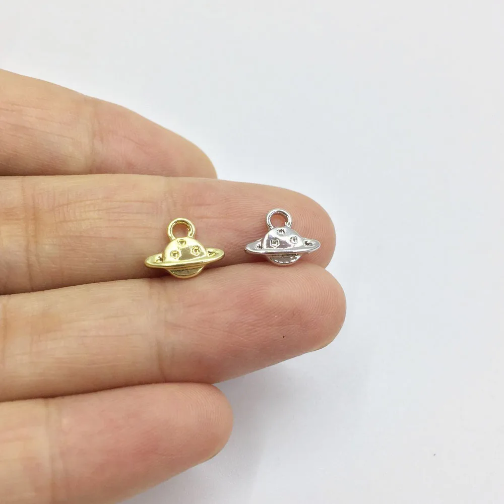 

Eruifa 20 шт. 10*6 мм Мини земельный принт ожерелье из цинкового сплава, серьги браслет ювелирные изделия DIY ручной работы 2 цвета