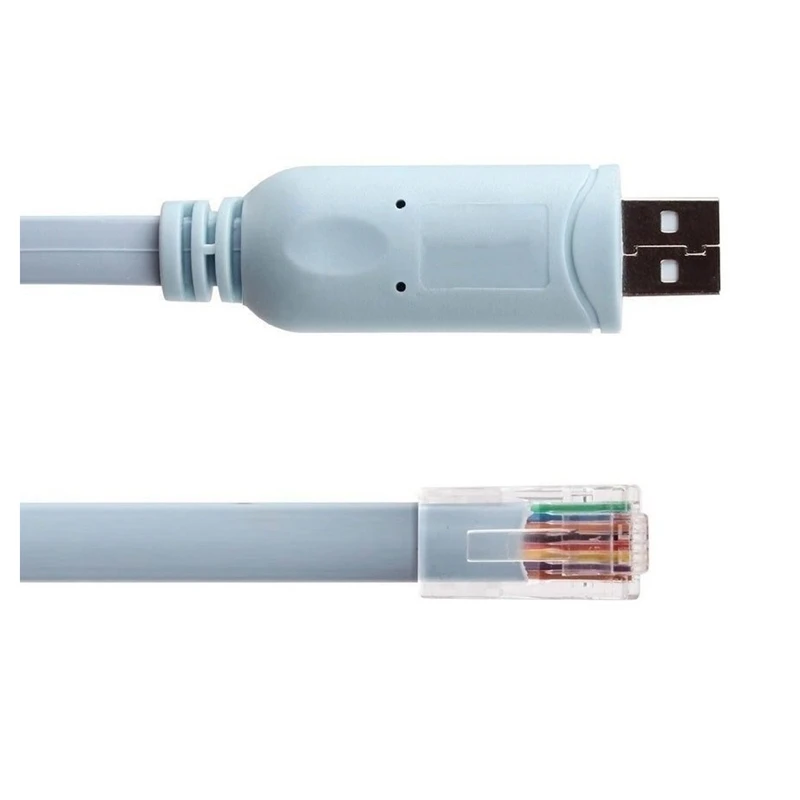 Hot XD-USB RJ45 Console Cable 6ft FTDI Windows 8, 7, Vista, MAC, Linux RS232