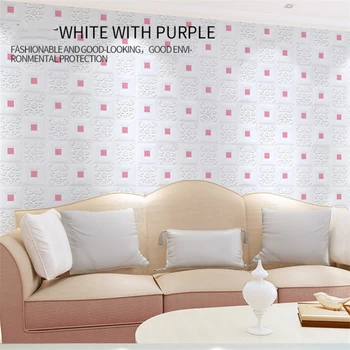 

European Style XPE Foam 3D Wall Sticker Living Room TV Background Wall Paper Classical Self-Adhesive Wall Sticker Factory Direct