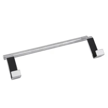 New 23cm Stainless Steel Towel Bar Holder Over the Kitchen Cabinet Cupboard Door Hanging Rack Storage Holders Accessories