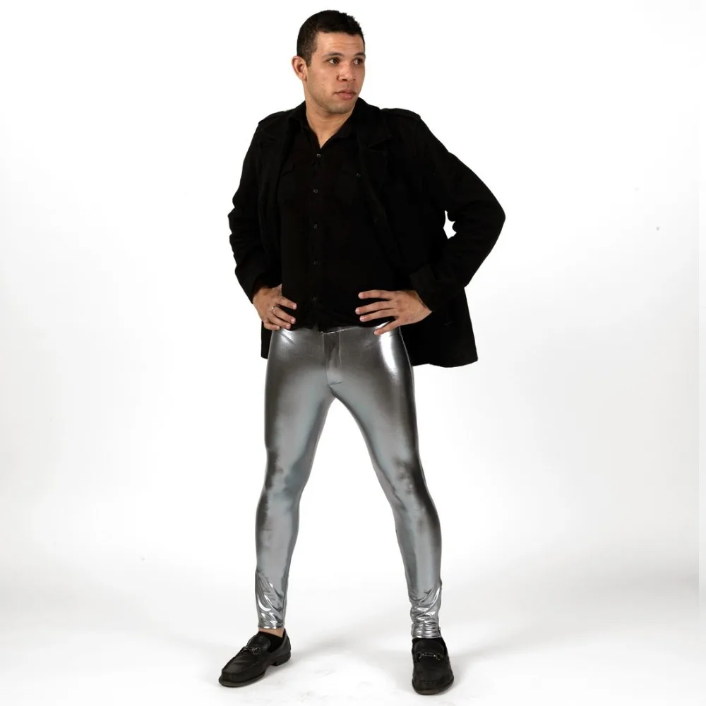 Men Shiny Leggings for Cosplay Costume,cosplay costume