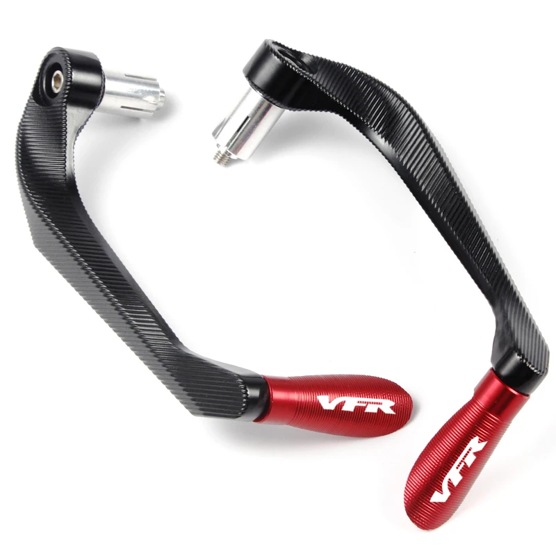 Half Red Ручные защитные рычаги для Honda VFR 800 VFR 1000 мотоциклетные тормоза сцепления рукавицы ЧПУ Алюминиевый сплав Руль Ручка протектор - Цвет: Half Red