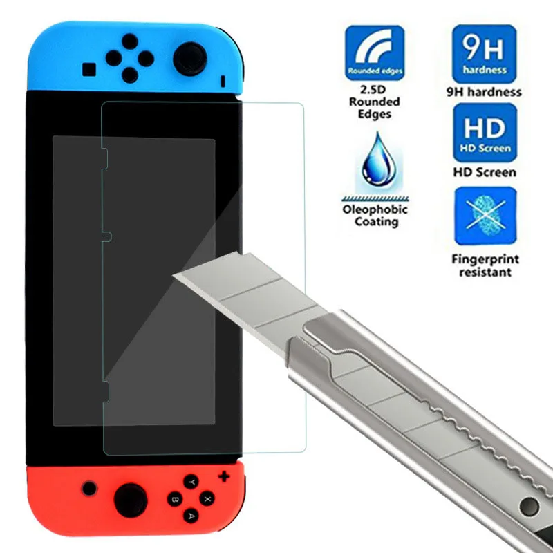 Защита экрана из закаленного стекла для Nintendo Switch NS | Электроника