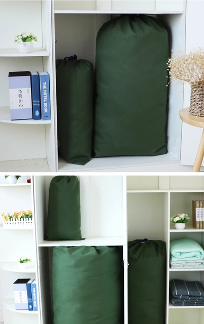 OIKOSZ Set Di 4 Sacchi Di Stoccaggio - Borsa Extra Large Per Traslochi E Viaggi - Borsa Resistente E Impermeabile Con Manici Rinforzati Per La Conservazione Di Vestiti/Piumini/Cuscini/Coperte