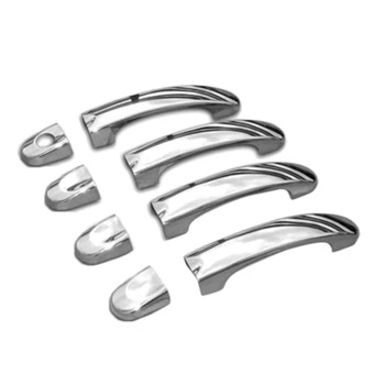 

4Pcs Car Door Handles Cover Accessories Stickers Car Styling for Volkswagen Touran MK1 2003-2015
