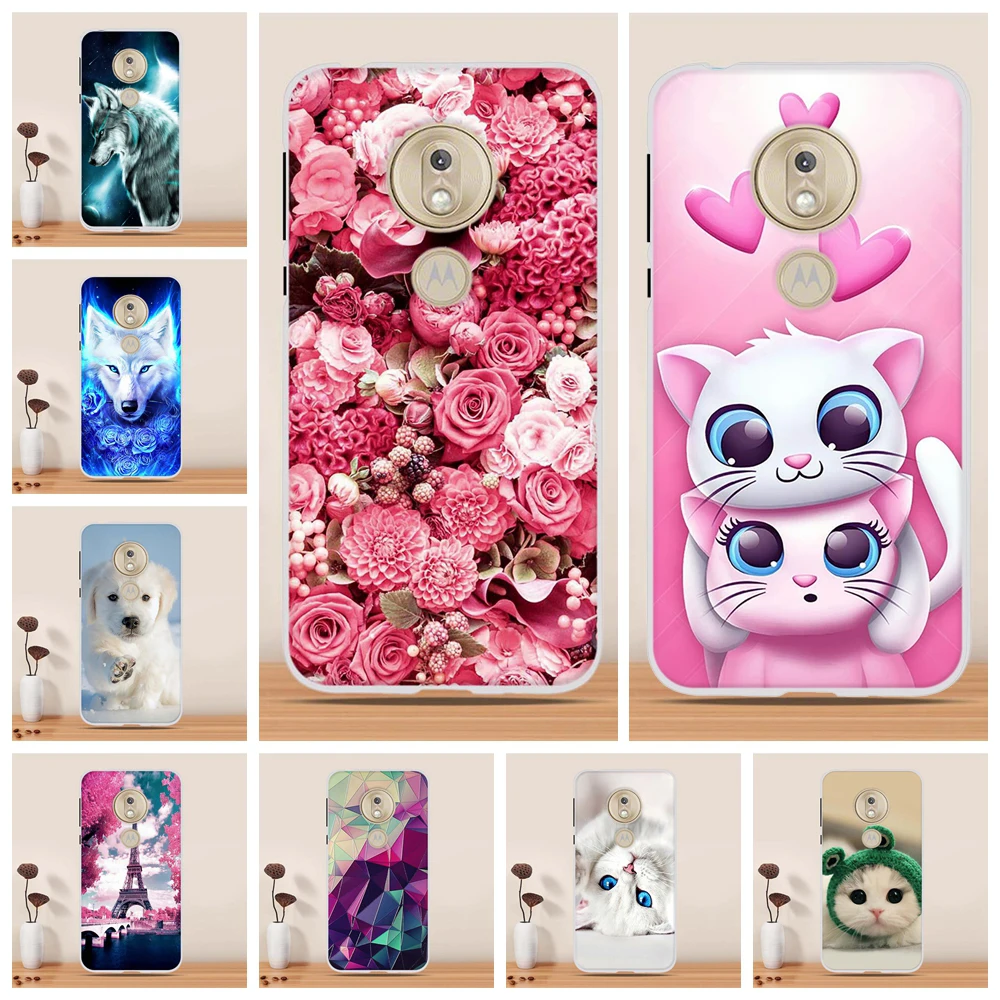

Case For Motorola Moto G7 Play Case Silicone Cute Cartoon Phone Case For Moto G7 Play Back Cover Soft Tpu Funda Coque Capa Shell