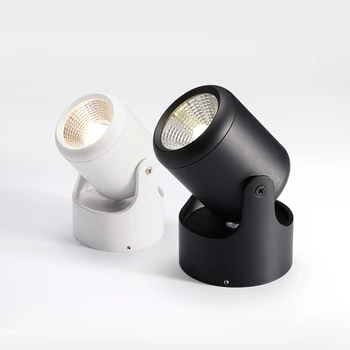 

7W-15W super bright LED surface mounted down light 360 degree rotating ceiling light LED spotlight AC85-265V indoor lighting