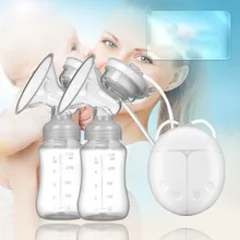 Электрический молокоотсос односторонний и двусторонний Молокоотсос ручной силиконовый молокоотсос Детские аксессуары для грудного вскармливания