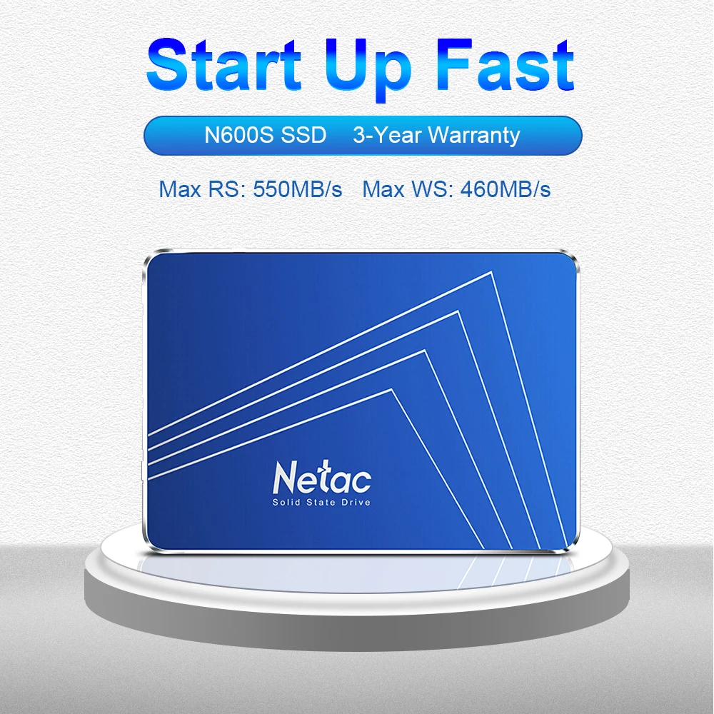 Netac N600S SSD 720 ГБ ТБ 2,5 дюйма SATA 3 HD SSD жесткий диск 720 ГБ 1 ТБ ноутбук Внутренний твердотельный накопитель для ноутбука Настольный ПК