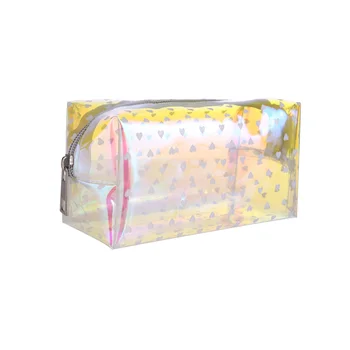 

Lady Cute Leopard Makeup Bag Dots Fashion Women Cosmetic Bag Wholesale Waterproof Beauty Jelly Bag
