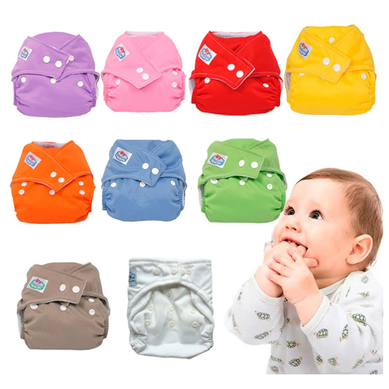 Высокое качество Новые детские 9 цветов моющиеся ткань Babyland пеленки подгузник