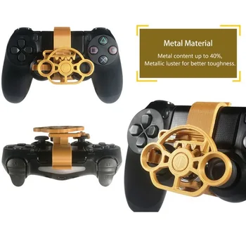 

Racing Games Mini Steering Wheel Auxiliary Controller Game Joystick Racing Games Simulation Simulator Gamepad for PS4 Accessory