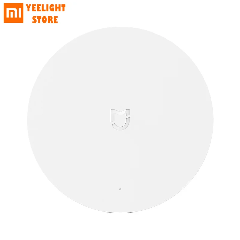 Оригинальный mi jia смарт шлюз ZigBee wifi Bluetooth сетчатый концентратор голосовой пульт