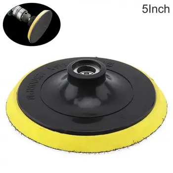 

5" Polishing Disc Suction Cup Self-adhesive Sandpaper Sucker Electric Grinder Disc for Electric Grinder Polish & Drill Rod
