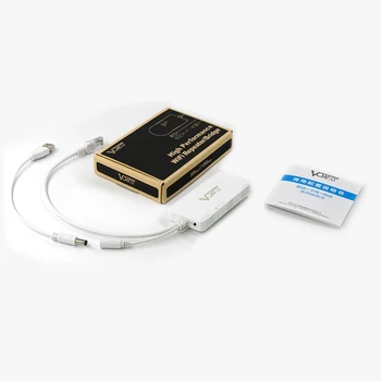 

Jtoeb VAP11AC Dual Band 5G/2.4G Wireless Portable Wifi Repeater/Bridge Router 300Mbps+ 900Mbps for Video Security Monitoring