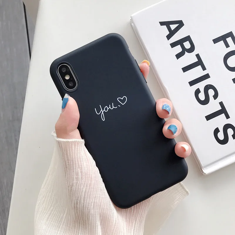Для huawei P8 P9 P10 P20 Lite Plus P30 Pro P Smart Z милый силиконовый чехол с надписью для huawei Mate 10 20 30 Lite Pro - Цвет: Black 11