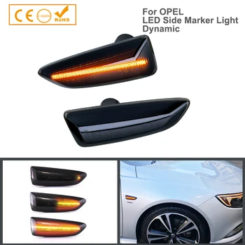 

2x Led Side Marker Turn Signal Dynamic Light Sequential Blinker Light For Opel Astra J K 2015 Zafira C Insignia B Grandland X