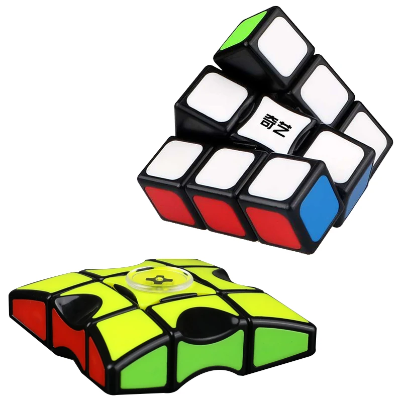 QiYi 1x3x3 ручной Спиннер головоломка снимает стресс пальцы фокус MoFangGe 133 куб Floopy