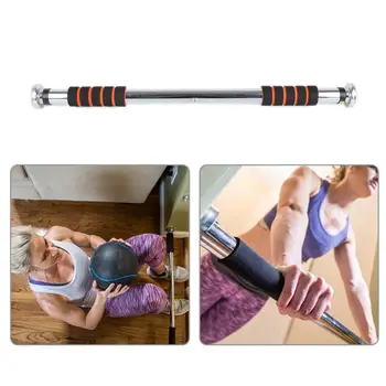

Pull Up Training Bar Fit 85Kg Adjustable Door Horizontal Bars Gym Home Workout Chin Push Up Sport Fitness Dominated Equipments