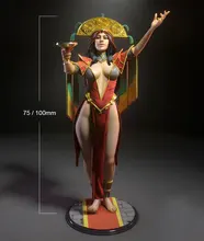 

1/24 75mm 1/18 100mm Resin Figure Model The Queen Egypt Unpainted No Color RW-250