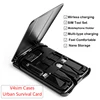Urban Survival Card multi-function Data Line Conversion Head Wireless Charger Universal Universal Portable Storage Bag 1