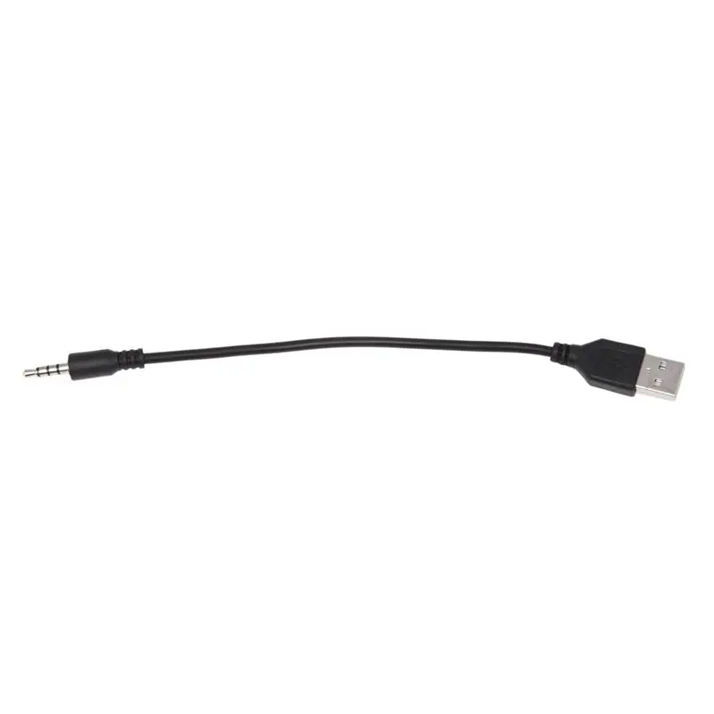 3.5mm Plug AUX Audio Jack to USB 2.0 Male Charger Cable Adapter Cord for Car MP3 #8 3.5mm Plug AUX Audio Jack to USB 2.0 Male Charger Cable Adapter Cord for Car MP3 #8