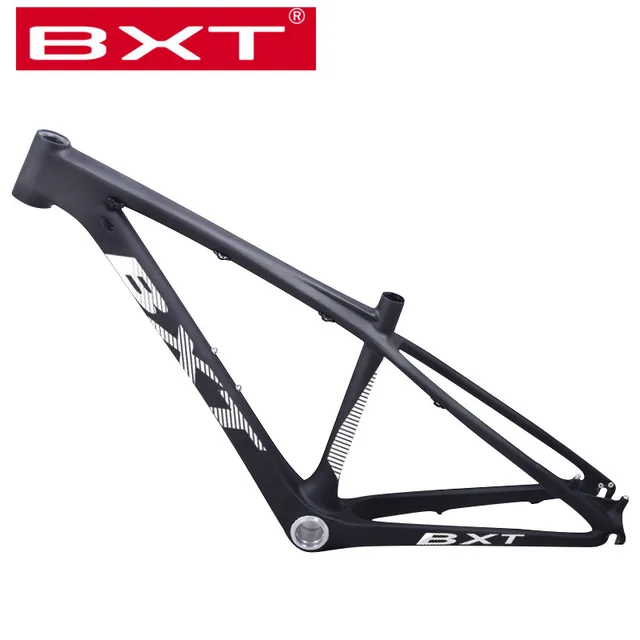 $US $273.00 BXT 26er MTB Frame 14inch Children Mountain Bicycle Frame 3K Matt/Glossy Bike Parts BB92 QR 135*9mm