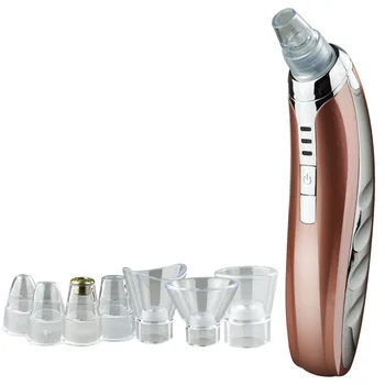 

New Style USB Rechargeable Microcrystalline Suck Black Maker Multi-functional Electric Acne Cutin Pores Cleaning Beauty Instrume