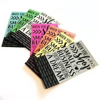 

Personalize Small Business When You Shop Small Business | 3.5 x 2 business cards | 12 cards per sheet |Unlimited Printing