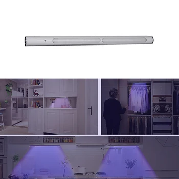 

Portable UV Disinfection Lamp Ultraviolet Light Strip Dimmable Touch Control UV Purple Light 2W For Cabinet Closet Household