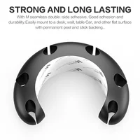 Organizer na kable USB nawijarka do drutu silikonowy krawat Fixer Wire Management organizador zacisk biura na biurko kable telefoniczne uchwyt 4