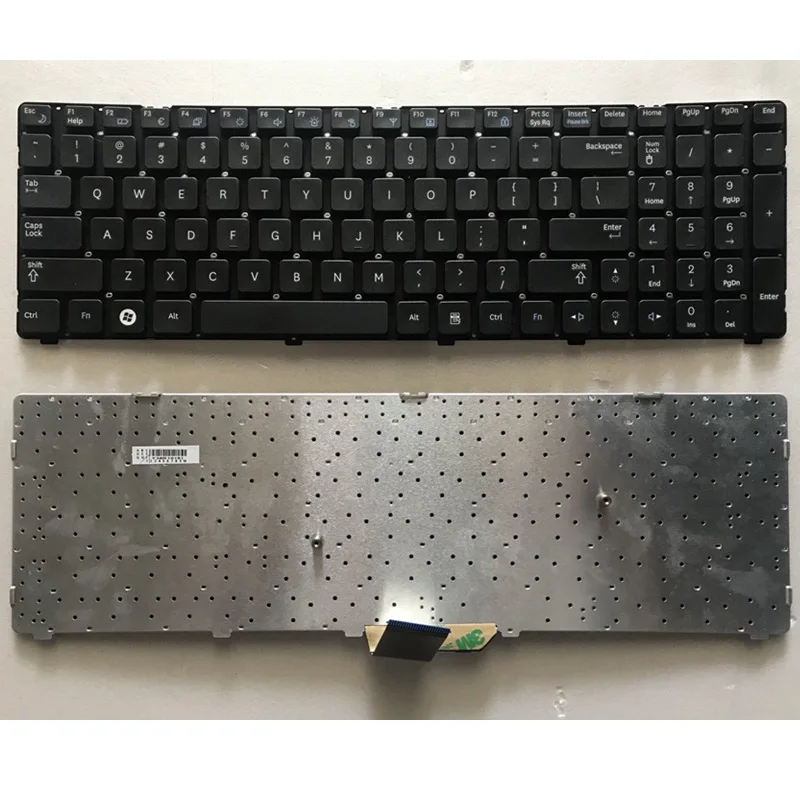 QH GZEELE США клавиатура для ноутбука Samsung R580 R590 R590E R578 E852 черный цвет Клавиатура
