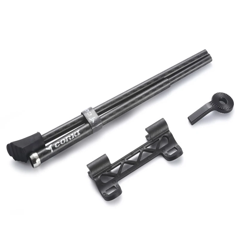 

Bicycle Kickstand Stick Side Stand Black Parts Accessories Carbon Fiber MTB Road Bike Practical Useful