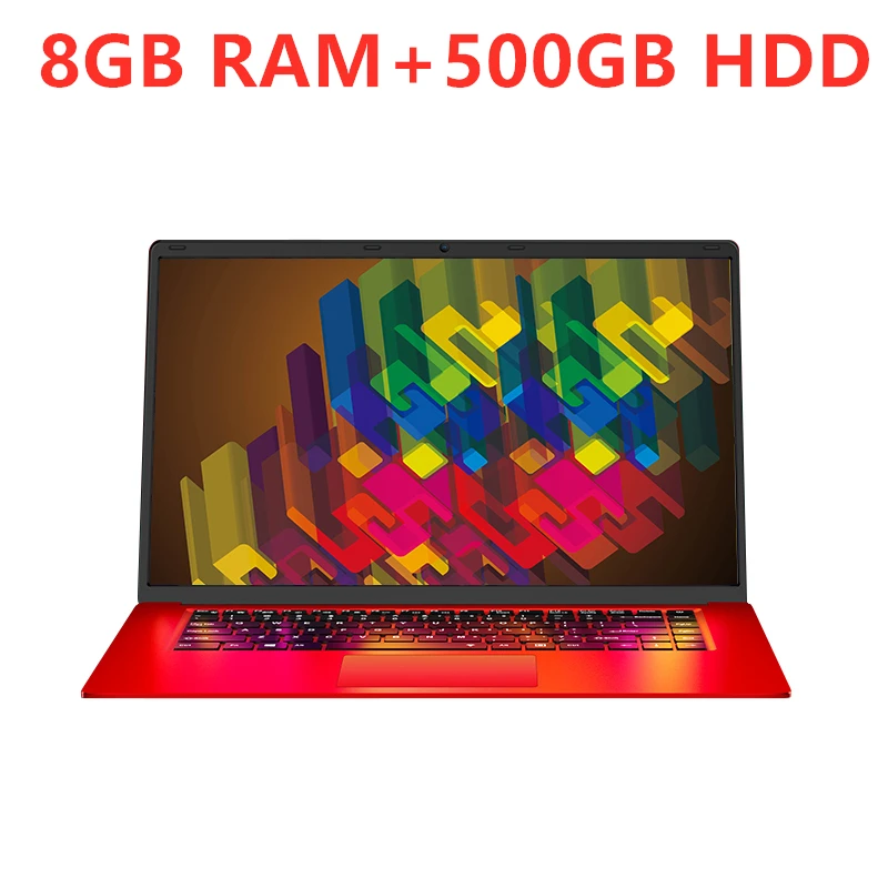 15,6 inch 8 Гб оперативной памяти+ 500 ГБ 1 ТБ 2 ТБ HDD 720 ГБ SSD Windows 10 Системы Intel 4 ядра Процессор 1920*1080P Full HD для ноутбука Тетрадь компьютер - Цвет: 2-(8G 500GB HDD)