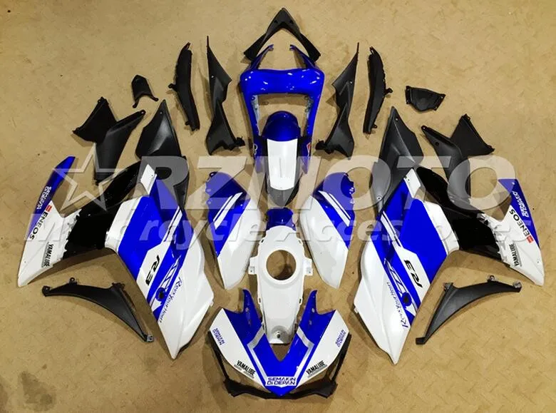 Новая горячая Распродажа YZF R3 R25 ABS инжекторный обтекатель комплект для Yamaha YZFR3 YZFR25 Полный обтекатели