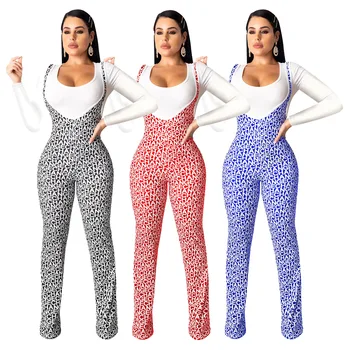 

Autumn Winter Women Two Piece Set Top and Pants Plus Size Tracksuit Sweatsuit Outfit Letter Print Strap Pants Long T Shirt Sets