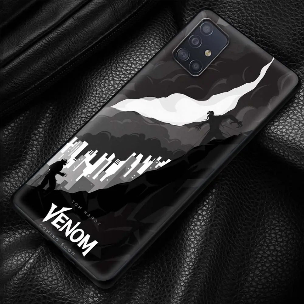 Phone Case For Samsung Galaxy A22 A51 A12 A71 A52 A72 A11 A41 A31 4G A32 A51 5G Soft Fundas Marvel Super Hero Venom