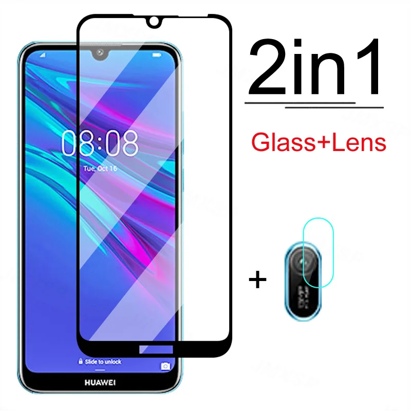 Защитное стекло для Huawei Y7 Y6 Y5 Y9 Prime 2018 2019 закаленное Pro Y9S Y8P Y7P Y6S Y5P пленка объектива