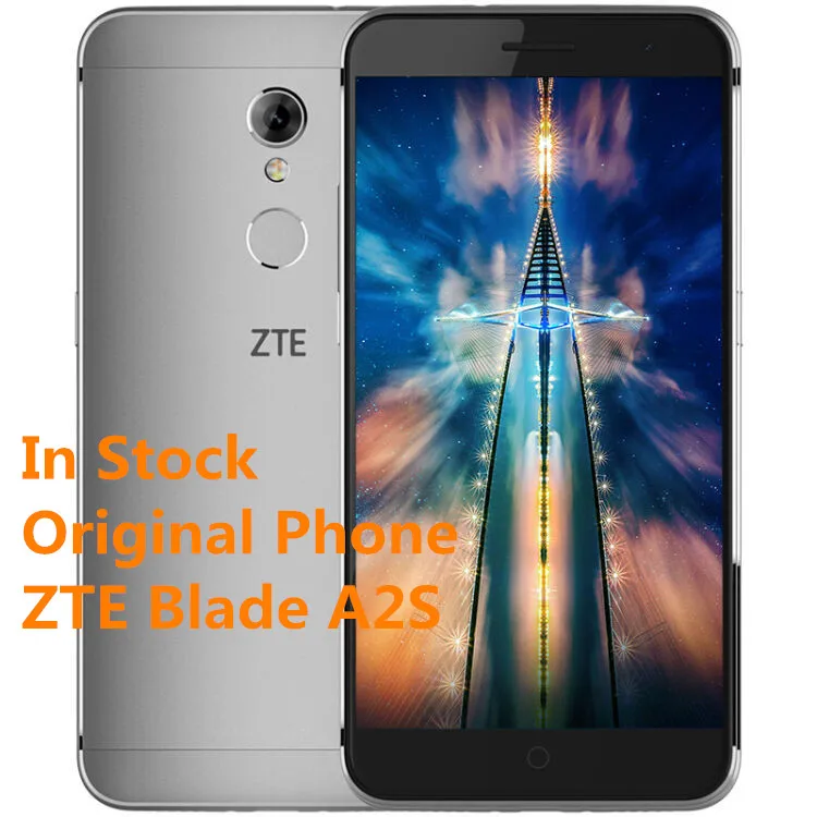 Смартфон zte Blade A2S с поддержкой нескольких языков, 3G/32G, Восьмиядерный процессор MTK6753, Android 6,0, 5,2 дюймов, МП, отпечаток пальца