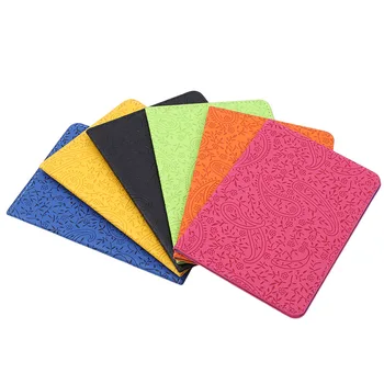 

1Pc New Lavender Pattern Passport Cover Wallet Printing Waterproof Card Holder Leather Travel Passport Holder Documentpakket