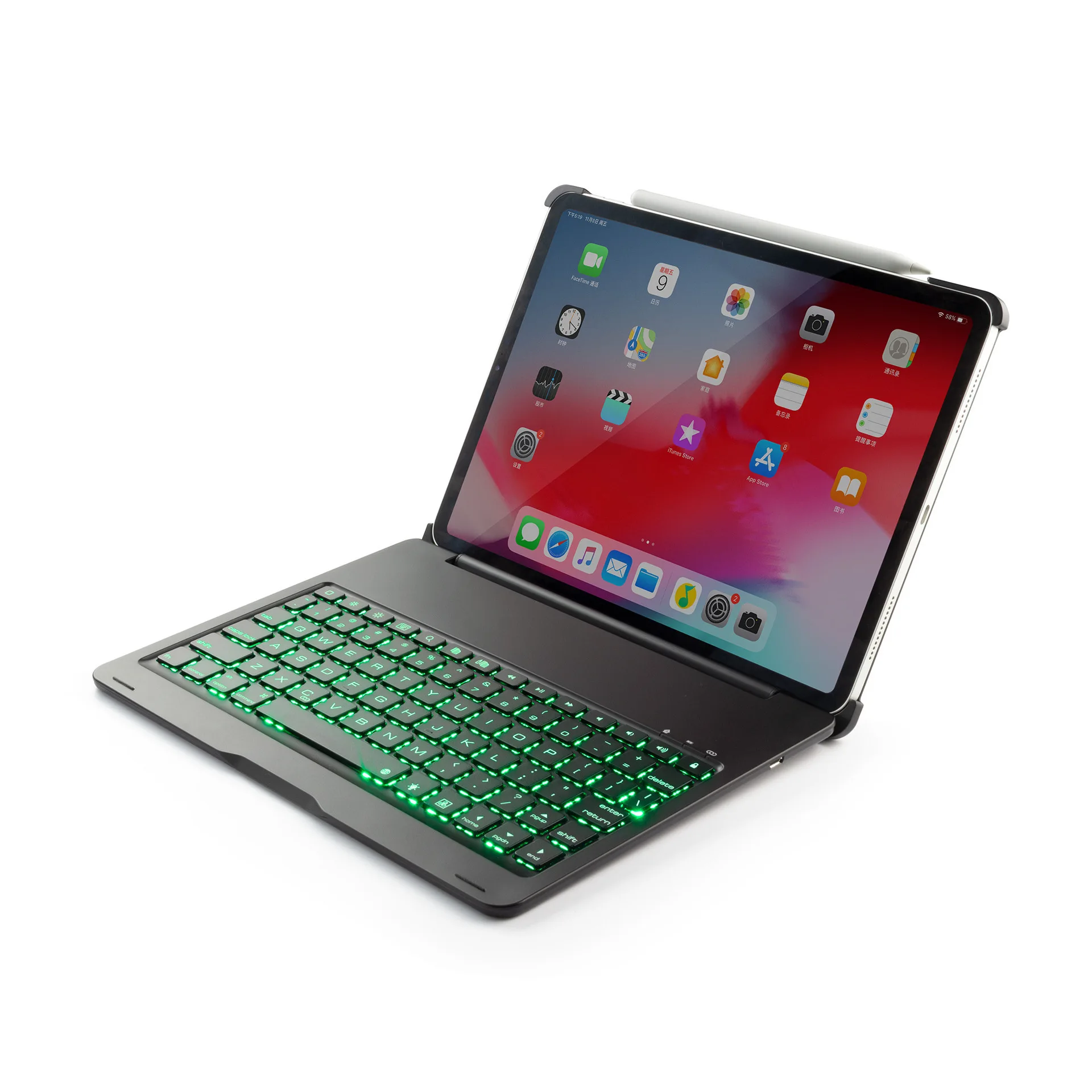 

Factory Direct Selling iPad Pro11 Tablet PC Bluetooth Keyboard Laptop Flip Aluminium Alloy Keyboard Stand