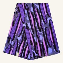 Африканский материал 6 ярдов африканская одежда восковая ткань Африканская набивная хлопок настоящая мягкая восковая ткань 013