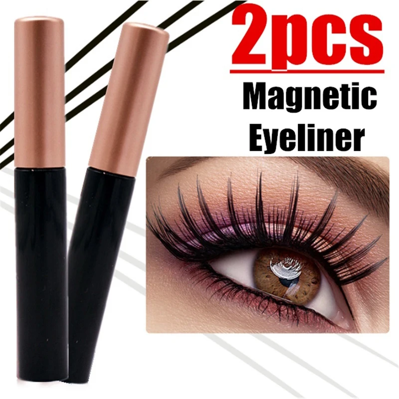 Black Magnetic Eyeliner Glue False Eyelash Extension Liquid to Water Pueba Makeup Brushes Make-up Women Korea Cosmetics |