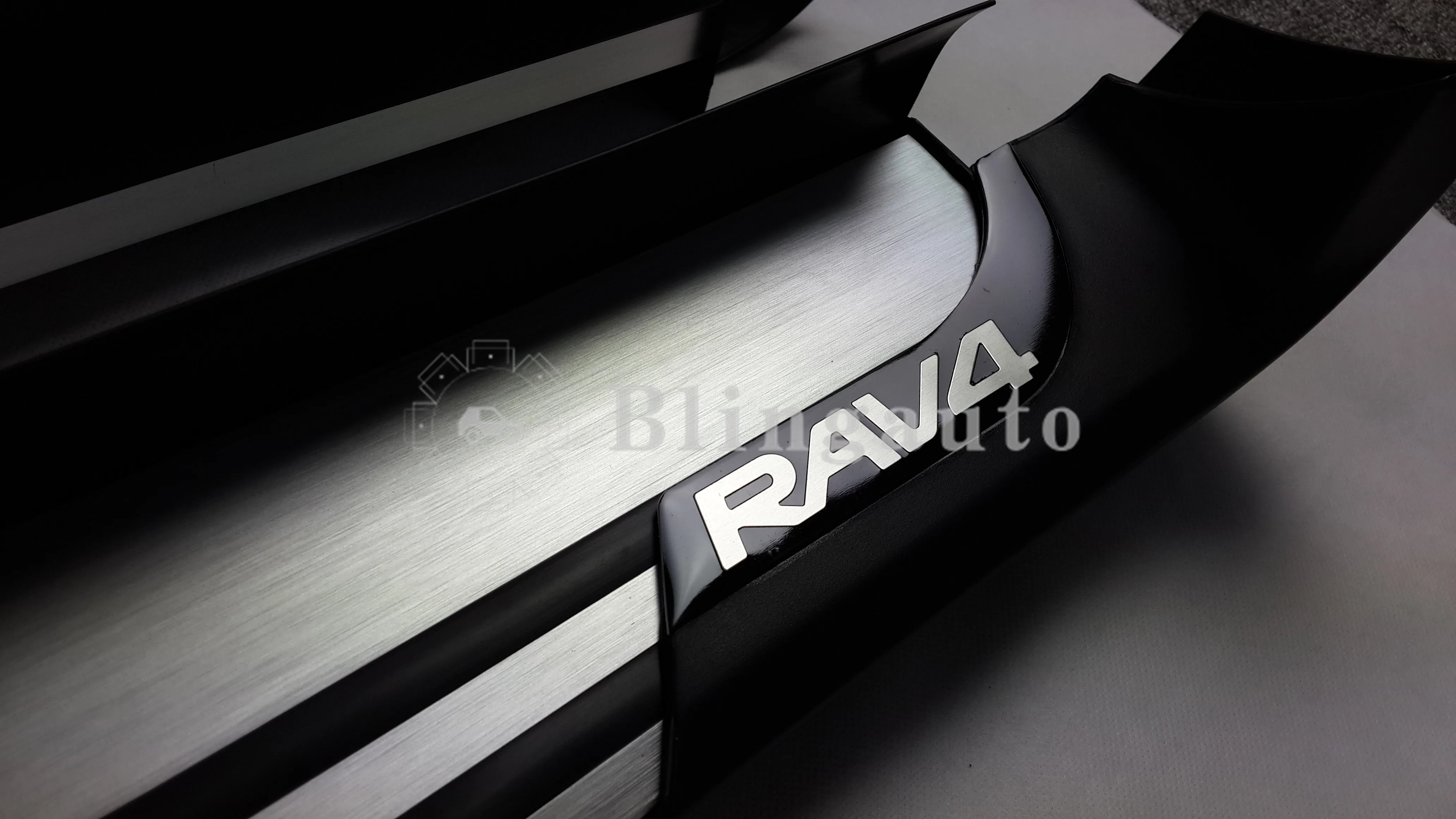 Подходит для T. oyota RAV4 2013 2 шт. Левая Правая Беговая доска боковые шаги nerf бар Автомобильная педаль боковая лестница боковая панель