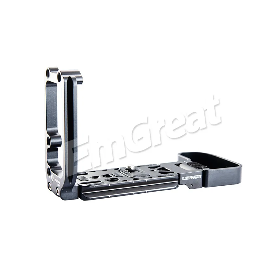 Lennon LB3N Quick Release L Plate Bracket Grip Handle Expansion Side Plate for Nikon Z6 Z7 Mirrorless Camera w/ 1/4" Thread Hole