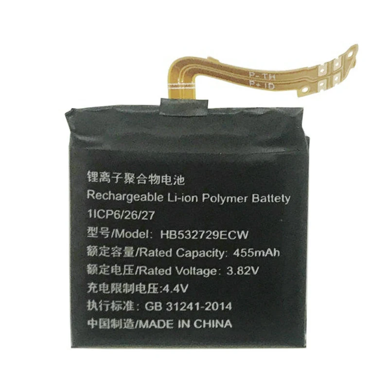 Seasonye 455mAh HB532729ECW 3.82VDC Replacement Battery For Huawei Watch  GT2 GT 2 46mm|Mobile Phone Batteries| - AliExpress